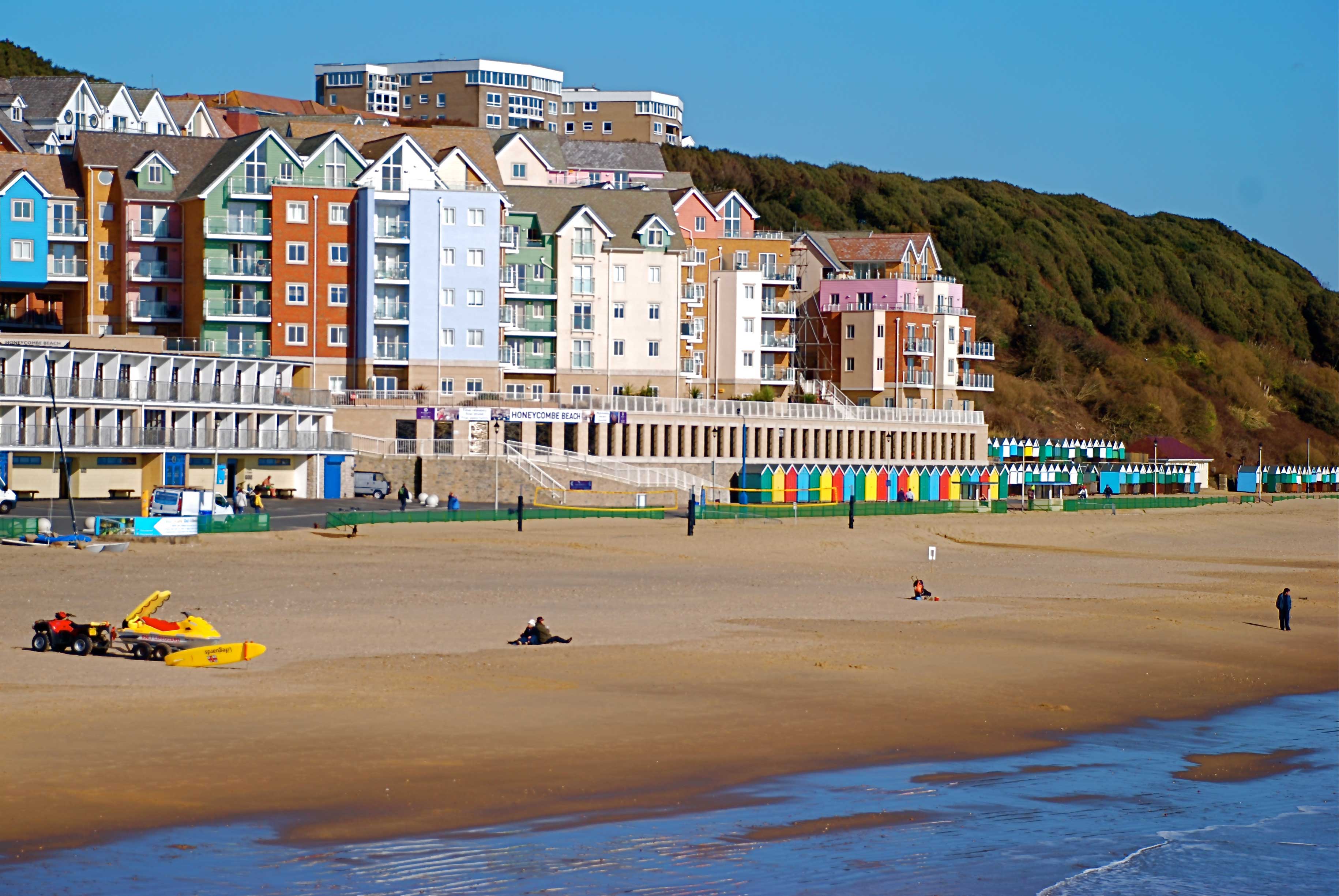 Building close to Boscombe Pier