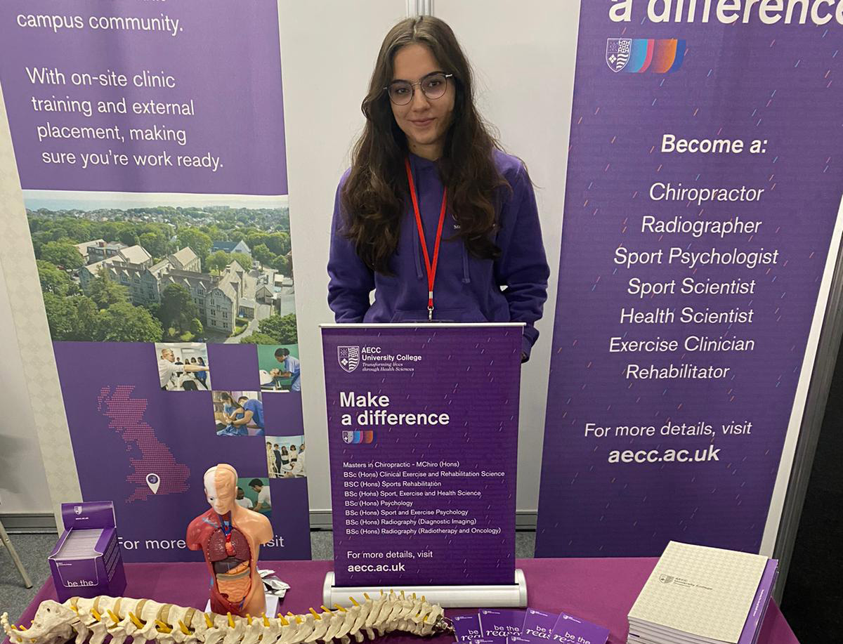 Student Ambassador at a UCAS Fair