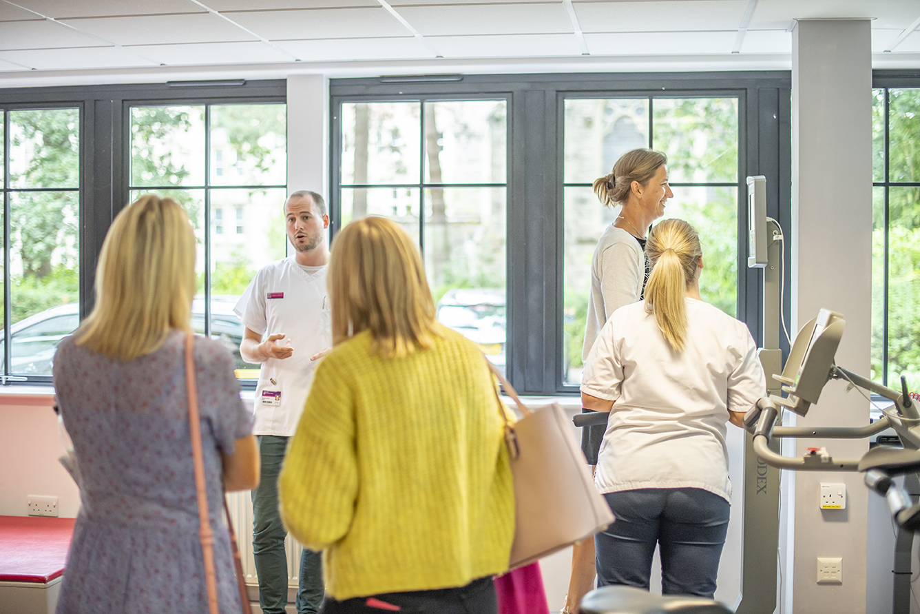 Clinics and centres during campus tour